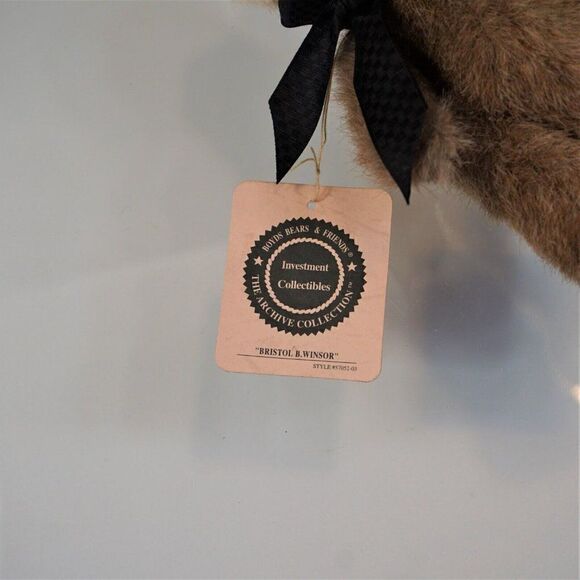 Boyds Bears And Friends Bristol B Windsor Vintage 1990-99 Archive Retired - Picture 7 of 11